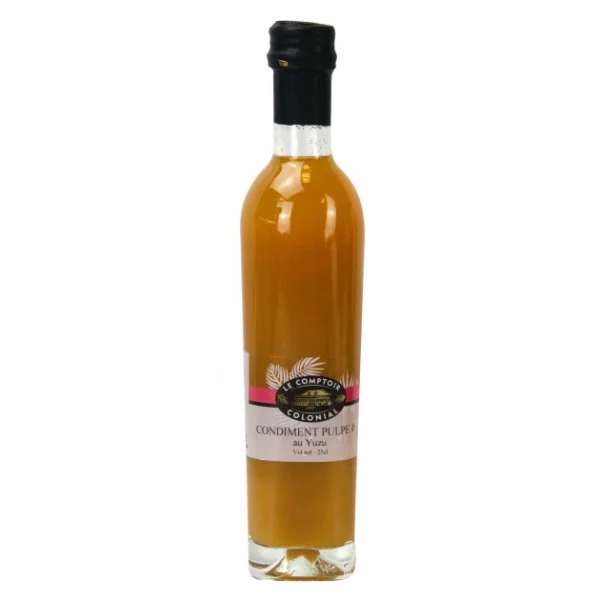 Tout neuf 🤩 Condiment à la Pulpe de Yuzu 25 cl Le Comptoir Colonial 🤩 1