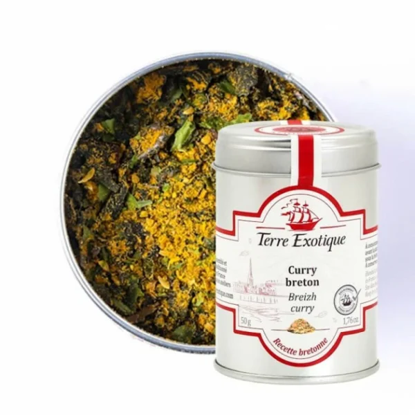 Promo 🎁 Curry Breton 50 g Terre Exotique 🔔 1