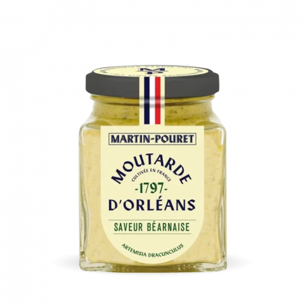 Acheter 🛒 Moutarde d’Orléans Saveur Béarnaise 95g Martin Pouret 👏 1