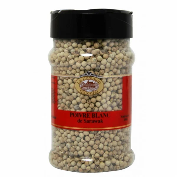 Grosses soldes 😉 Poivre Blanc Sarawak 200 g Le Comptoir Colonial 🔥 1