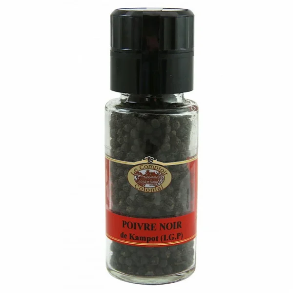 Nouveau 🎁 Poivre Noir Kampot IGP 60 g Le Comptoir Colonial 😀 1