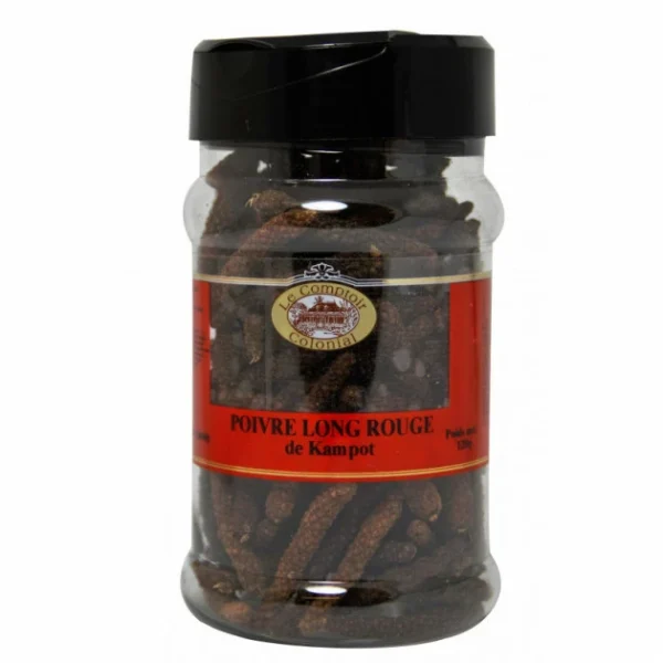 Tout neuf ⌛ Poivre Rouge Long Kampot IGP 120 g Le Comptoir Colonial ⌛ 1