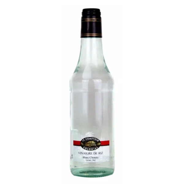 Promo ✨ Vinaigre de Riz Blanc Chinois 50 cl Le Comptoir Colonial ⌛ 1